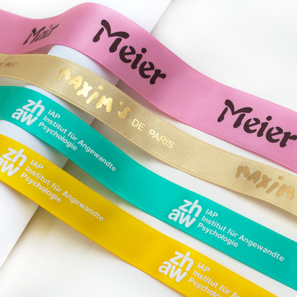 Gordon Ribbons Holiday Gift Packaging Ribbon Custom Printed Logo 5/8 Inch Satin Grosgrain Ribbon With Screen Ink Print Logo Gordon Ribbons Holiday Gift Packaging Ribbon Custom Printed Logo 5/8 Inch Satin Grosgrain Ribbon With Screen Ink Print Logo