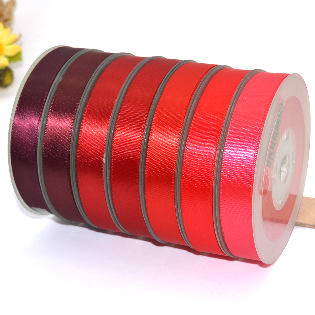 1 inch 25mm wide double sided 100 yard satin ribbon roll