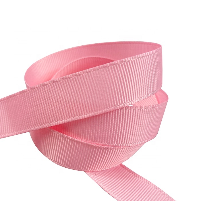 1 inch 25mm width solid color grosgrain ribbon