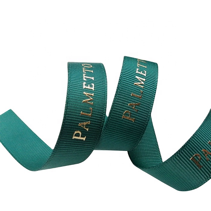 10mm or 25mm customised ribbon printing grosgrain ribbons printed as gift ribbon