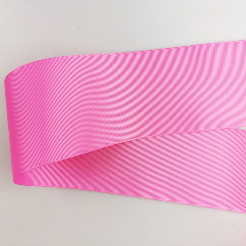 2.5 inch 63mm wide plain color grosgrain ribbon