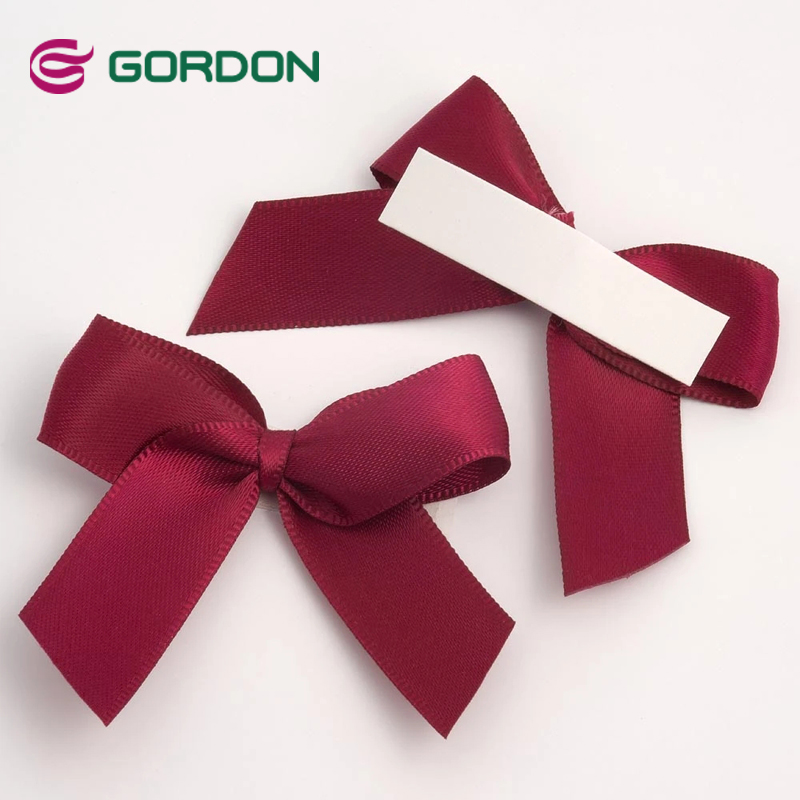 5 cm self-adhesive satin bows pre made