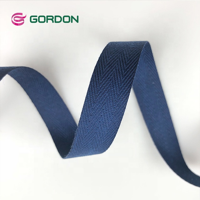 GORDON personalised polyester cotton ribbon strap custom printed