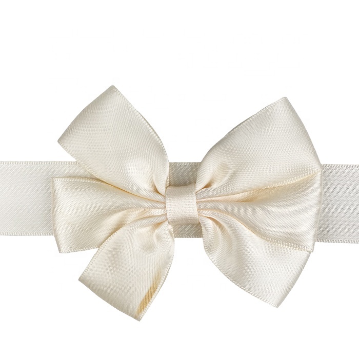 Gordon 196 colors available polyester satin ribbon packaging gift bow for box