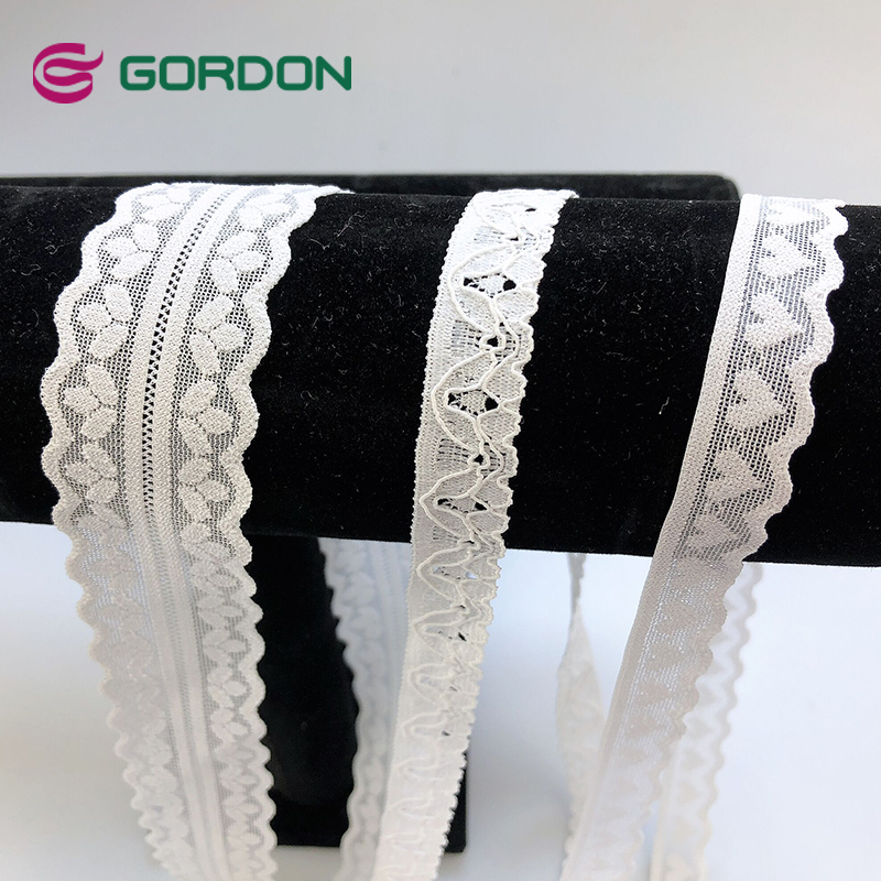 Gordon Lace 1.5cm Nylon Spandex New Fancy Lingerie Stretch LaceTrimmings