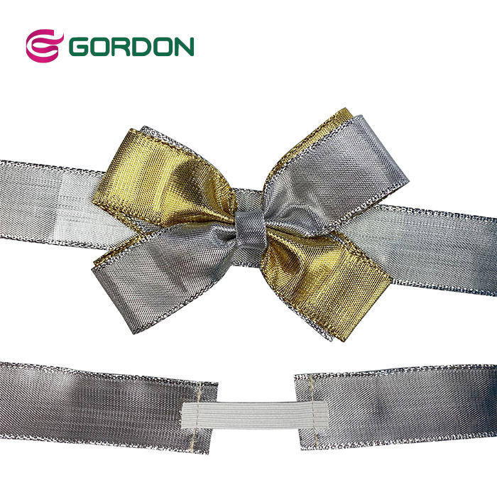 Gordon Ribbons  Elastic Rainbow  Glitter Hanfu Chinese Ribbon Bow