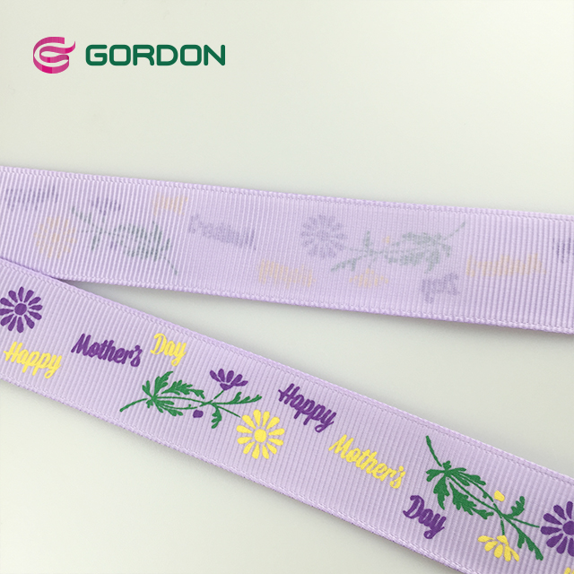 Gordon Ribbons  Happy Mothers Day Ribbon White Awareness Necklace Ribbons