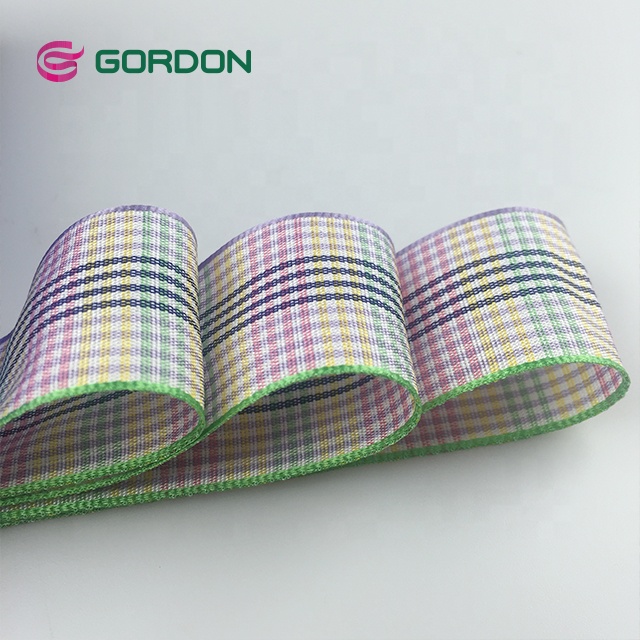 Gordon Ribbons  Happy Mothers Day White And Natural Stripe  Ribbons