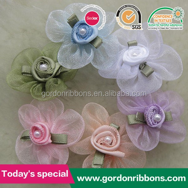 Gordon Ribbons Luxury Mini Small Ribbon Rose,Gordon Ribbons & Trimmings