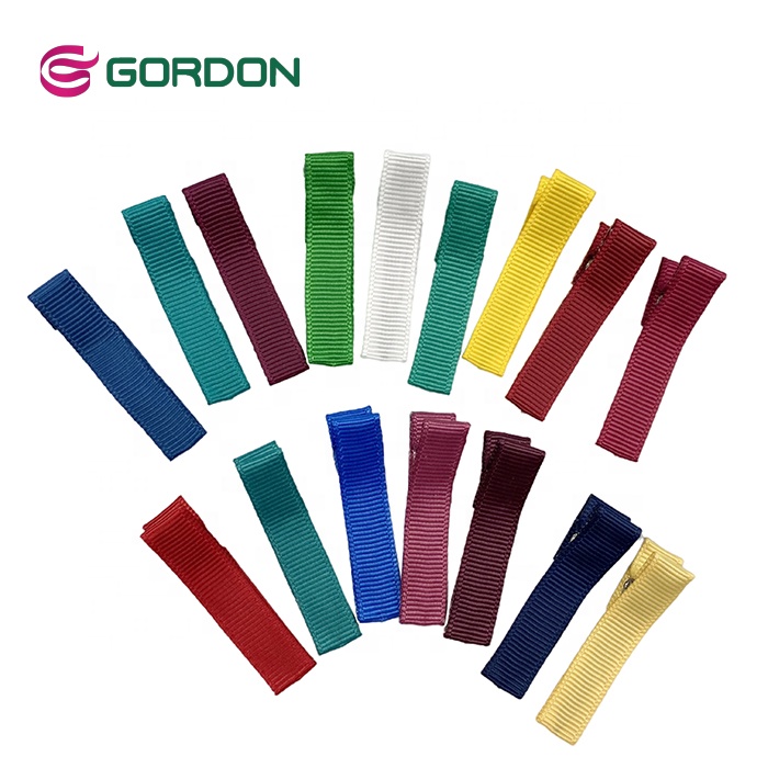 Gordon Ribbons  Polyester  Crew Neck Lots Of Tshirts Blank Half Hair Clips Ribbons
