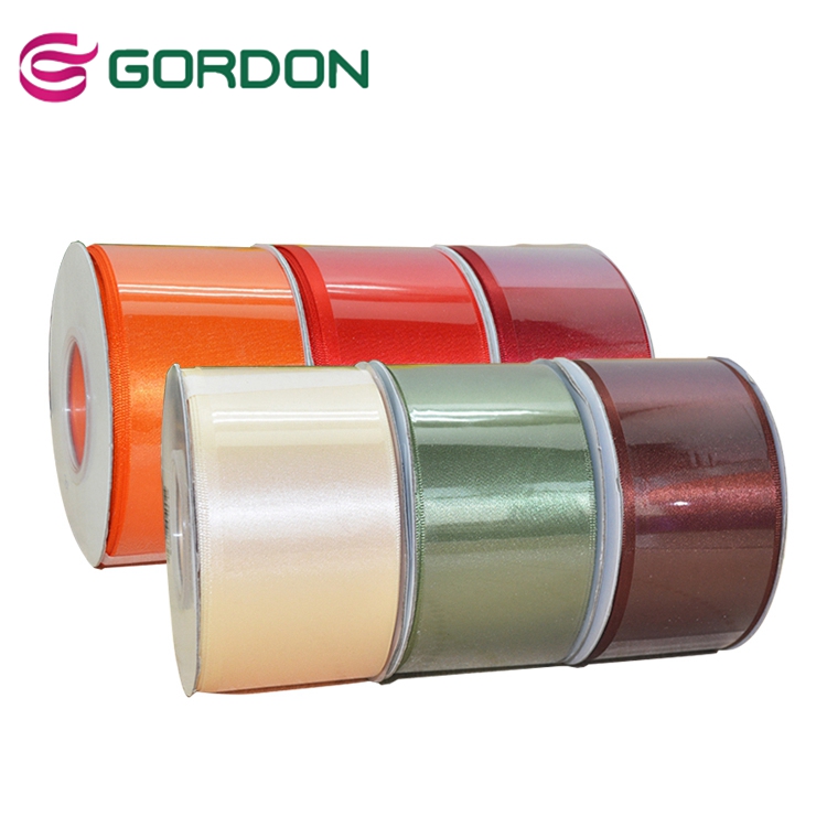 Gordon Ribbons 1 1/2 Inch Double Side Satin Ribbon 1.5 Inches Ribbons Satin Solid