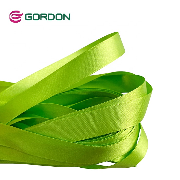 Gordon Ribbons 16mm Width Double Sided Shiny Personalised Ribbon Roll Satin