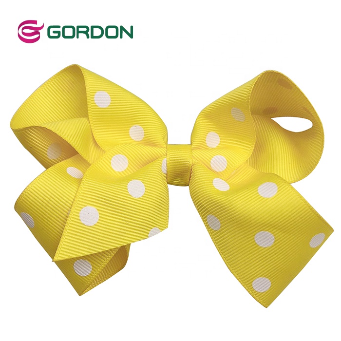 Gordon Ribbons Baby Grosgrain Ribbon Hair Bow With Alligator Hair Clip