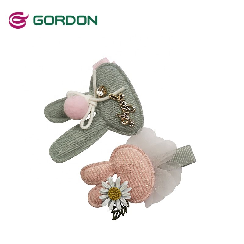 Gordon Ribbons Baby Hair Accessories Girls Clips Small Ribbon Bow