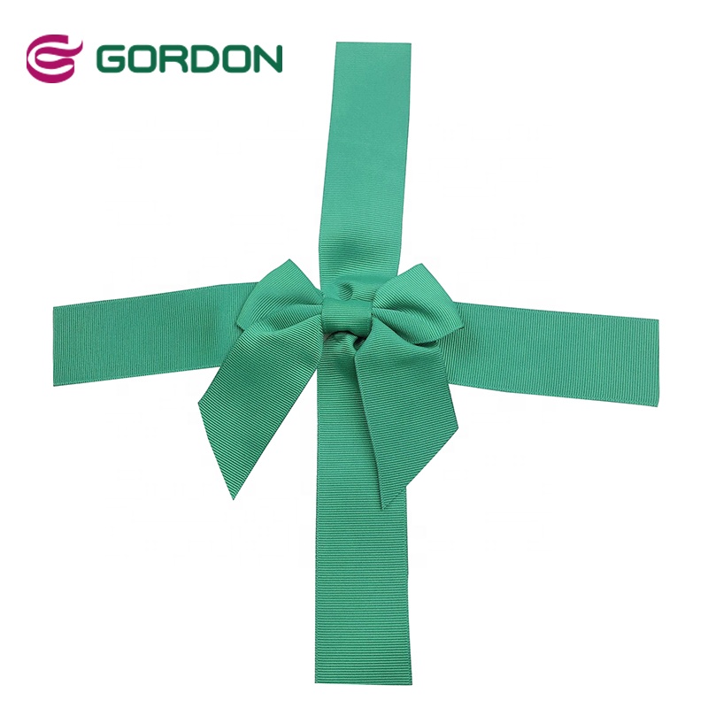 Gordon Ribbons Big Pre Tied Ribbon Bows With Sticker For Gift Packing Decoration