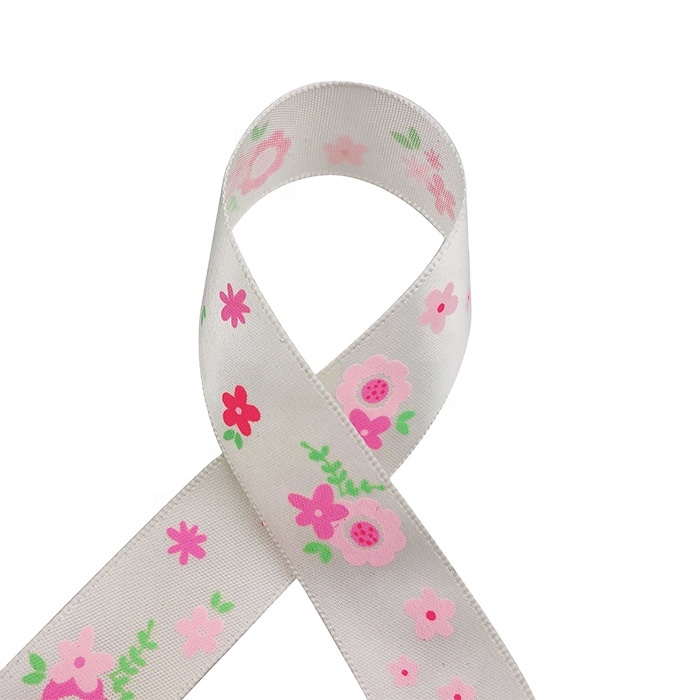 Gordon Ribbons Character Printed Polyester Satin Ribbon With Logo for decoration