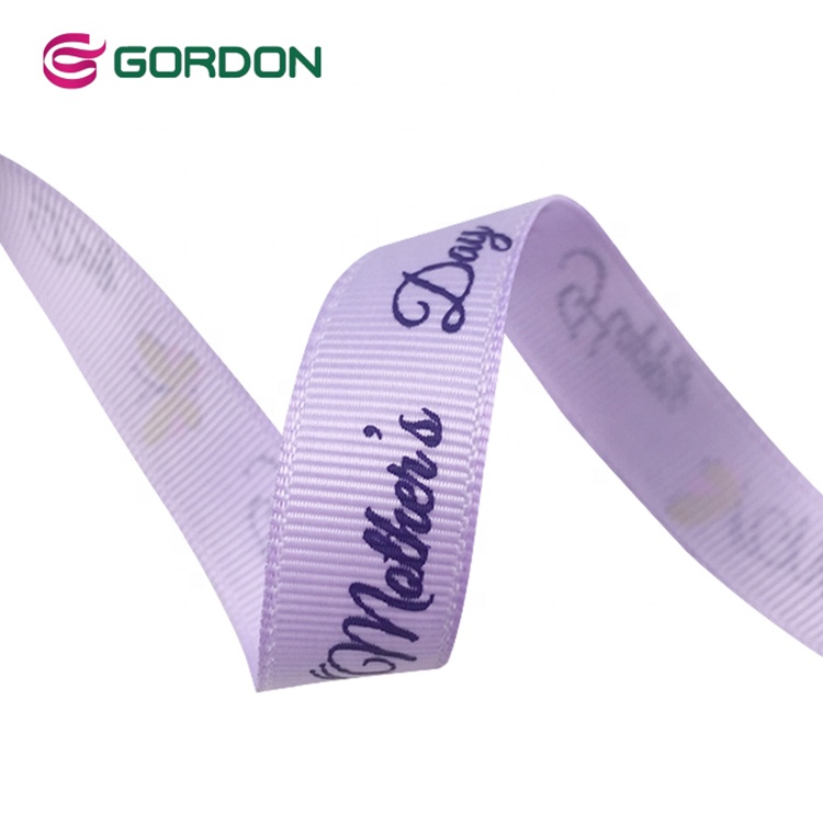 Gordon Ribbons Christmas Gift Ribbon With Logo Printed