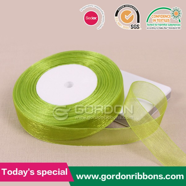 Gordon Ribbons Cinta Wholesale Satin/Sheer Ribbon Multi Coloured 100% Polyester Different  Types Of Ribbons With Foam Core