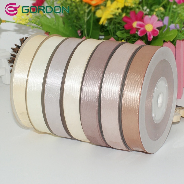 Gordon Ribbons Cintas Satin  Exquisite Practical  Wholesale  13 mm satin ribbon used for flower rose decoration