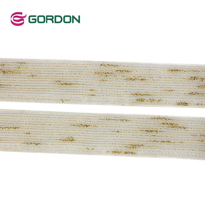 Gordon Ribbons Customised Organza Polka Dot Ribbon Spools patterned organza ribbons
