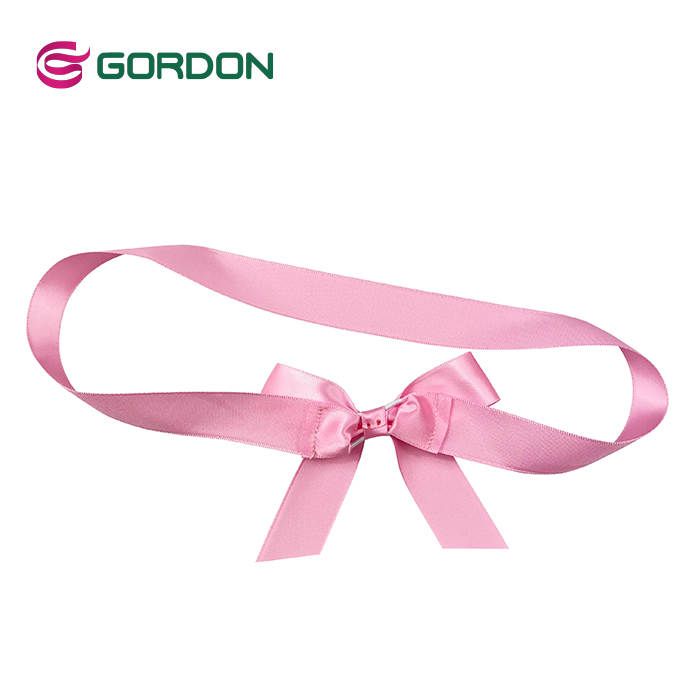 Gordon Ribbons Customized Gift Packing Bow With Elastic Band