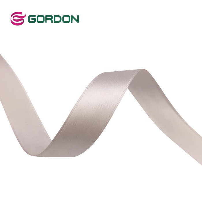 Gordon Ribbons Factory Wholesale 9mm RPET Recycled Ribbons Double Face Satin Packaging Ribbon