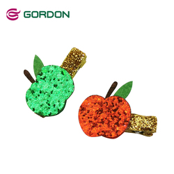 Gordon Ribbons Factory Wholesale Mini Hair Clip Metal Hair Bow with Metal Clip