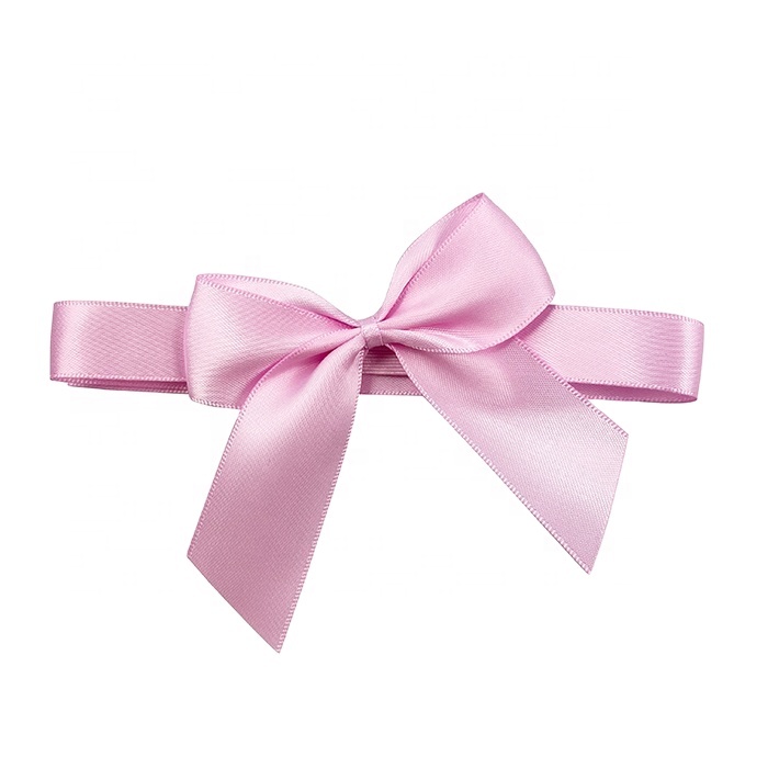 Gordon Ribbons High Quality Hot Sale Pre-tied  Elastic Ribbon Bow For Gift Wrapping