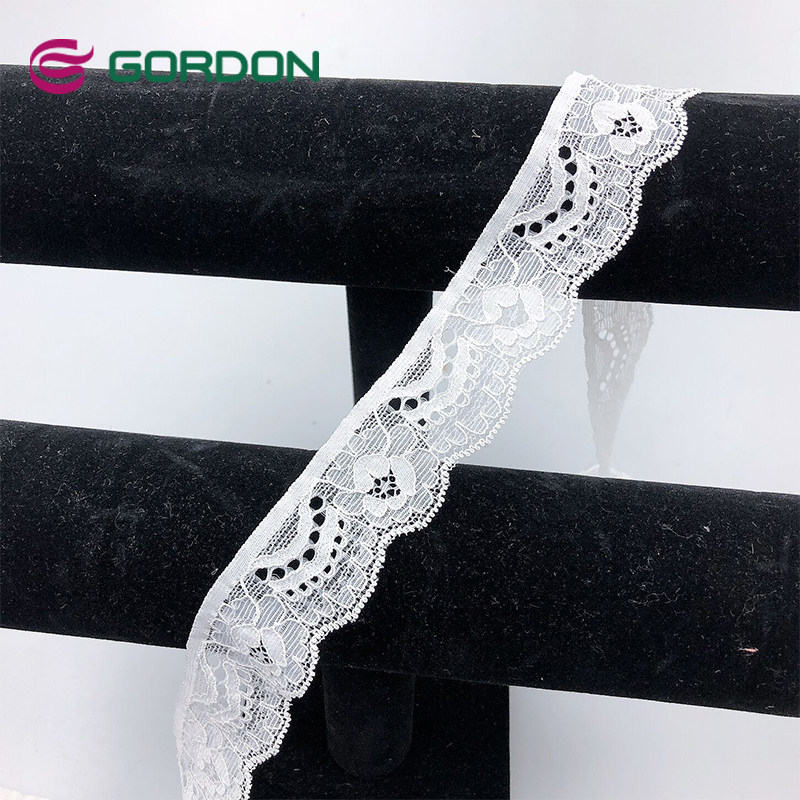 Gordon Ribbons In Stock 3cm Wide Flower Ribbon Lace Trim White Lace Ribbon