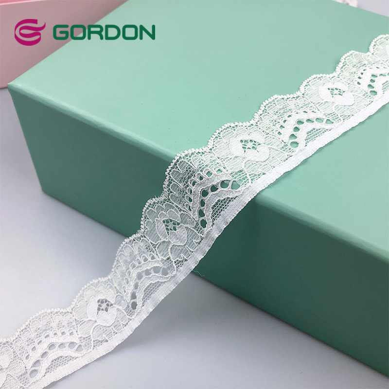 Gordon Ribbons In Stock 3cm Wide Flower Ribbon Lace Trim White Lace Ribbon