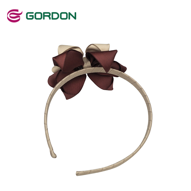 Gordon Ribbons Mario  Ribbons Characters Girls Customized Wholesale Ribbon Bow Girls Hair Clips Headband Set