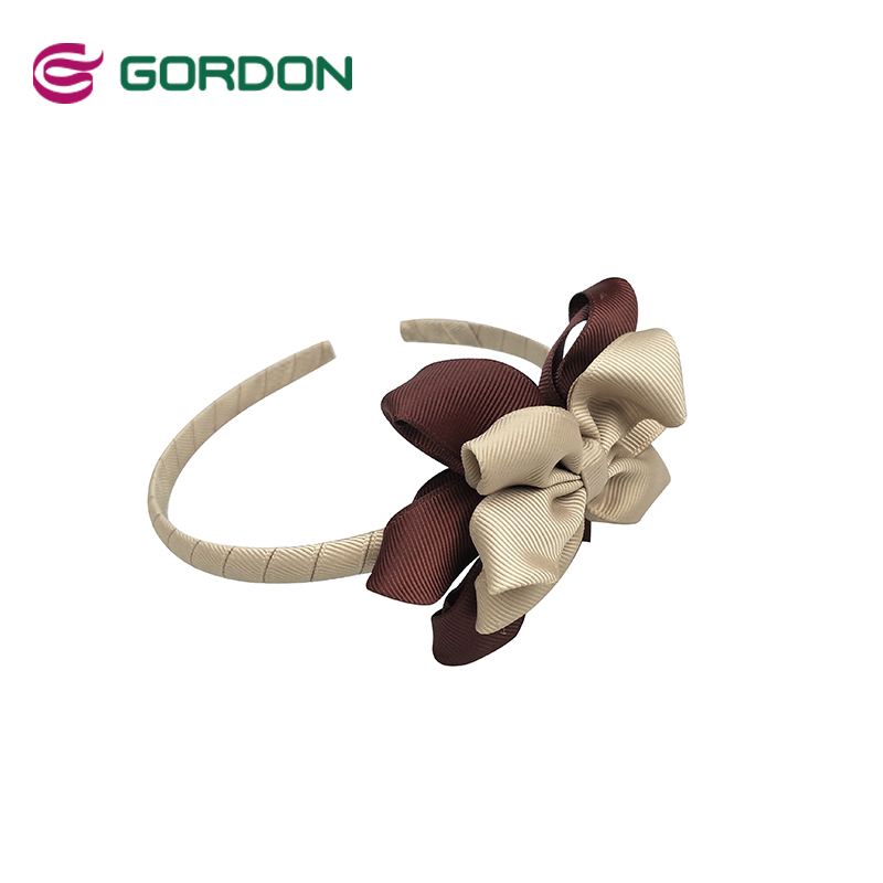 Gordon Ribbons Mario  Ribbons Characters Girls Customized Wholesale Ribbon Bow Girls Hair Clips Headband Set