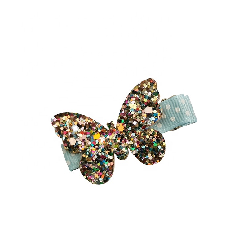 Gordon Ribbons New Arrival Butterfly Hairclips Alligator Baby Girl Hair Accessories Set