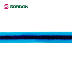 Gordon Ribbons Nylon Two Color Thin Velvet Ribbons Wholesale Roll