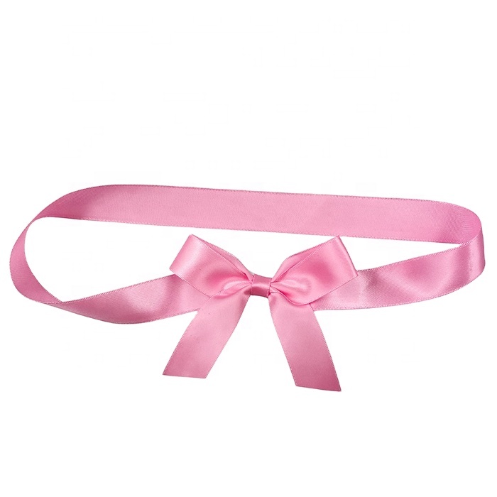 Gordon Ribbons Pre-Tied Satin Pull Gift Ribbon bow For Decoration