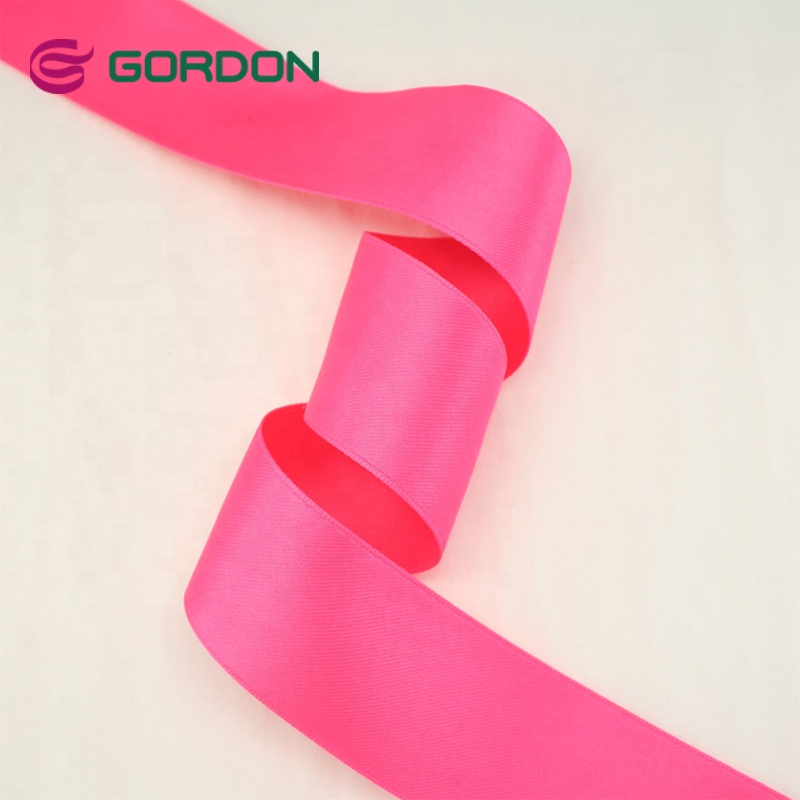 Gordon Ribbons Pull Flow Ribbon 50Mm Kente 196 colors in stock solid color 3mm to 100mm  satin ribbon for packing gift