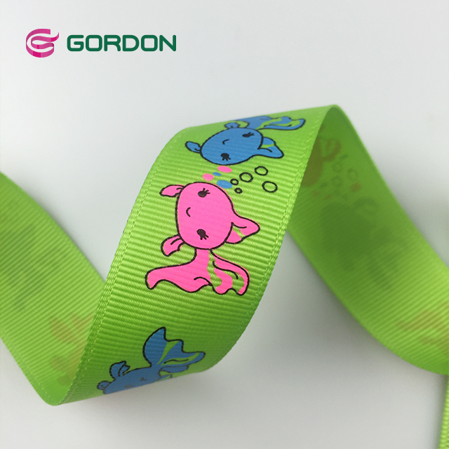 Gordon Ribbons Rose gold Dolphin Fish Wired Ribbons