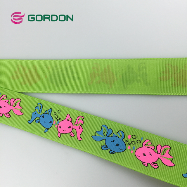 Gordon Ribbons Rose gold Dolphin Fish Wired Ribbons