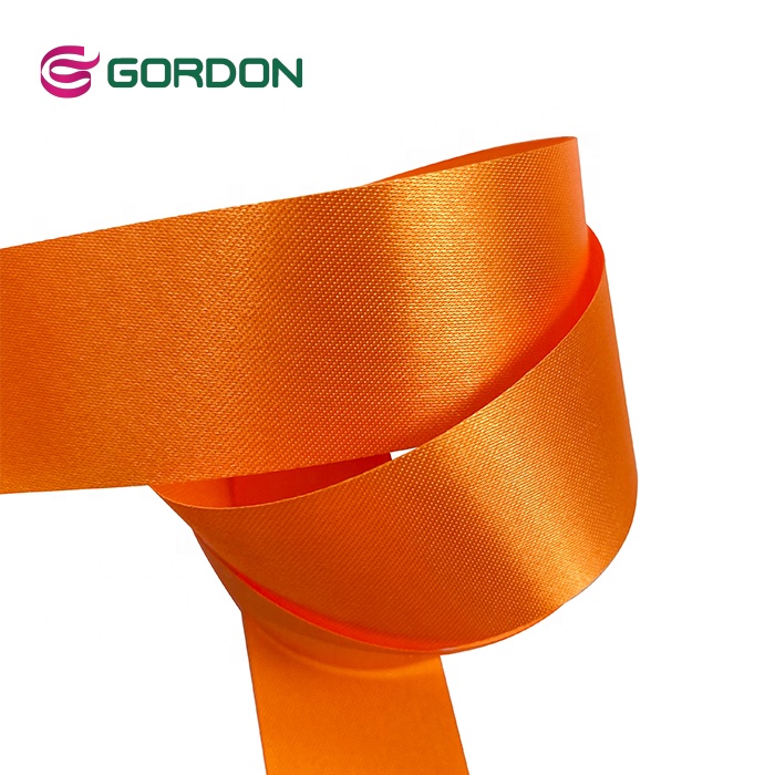 Gordon Ribbons Ruban Satin Cheap Wired Curling Jacquard Fruit Print Gift Grosgrain Wrapping  Ribbons
