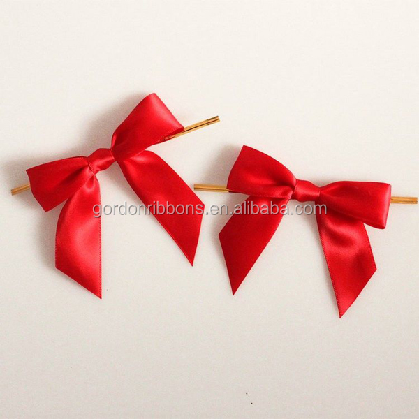 Gordon Ribbons Satin Lined Gift Wrapping Bow Metal Ornament Satin Bow