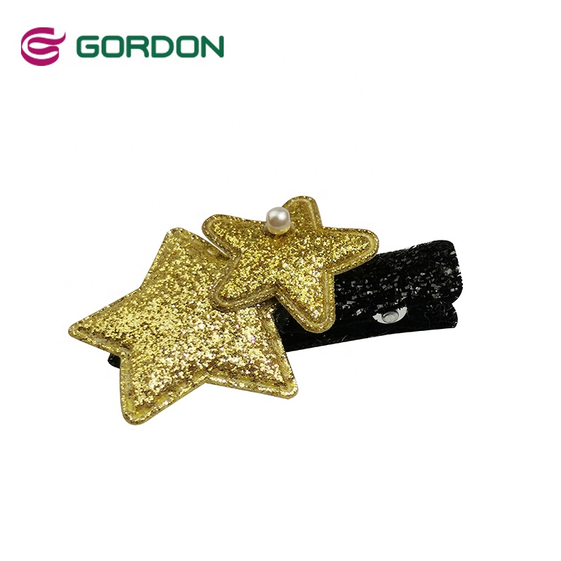 Gordon Ribbons Wholesale Shiny Star Bunny snowflake Hair Bow Small Bow Accessories  For Children Hair Decoration