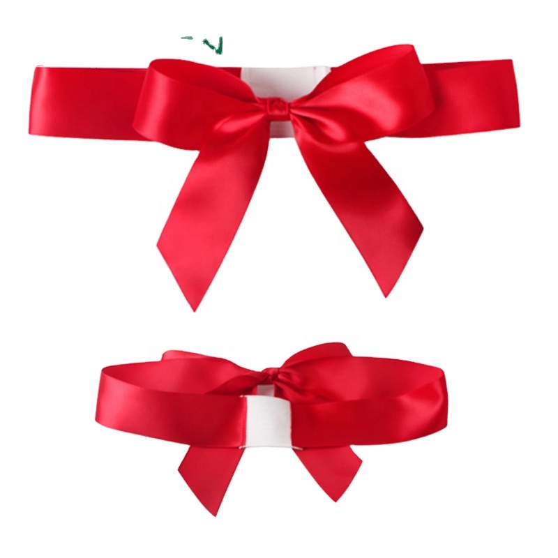 Gordon Ribbons Wrapping Ribbon Bow With Elastic Band for gift