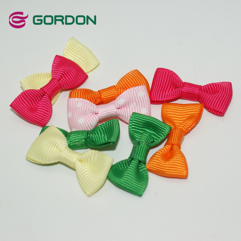 Gordon Small Ribbon BOW With White Dots For Garments And Decoration