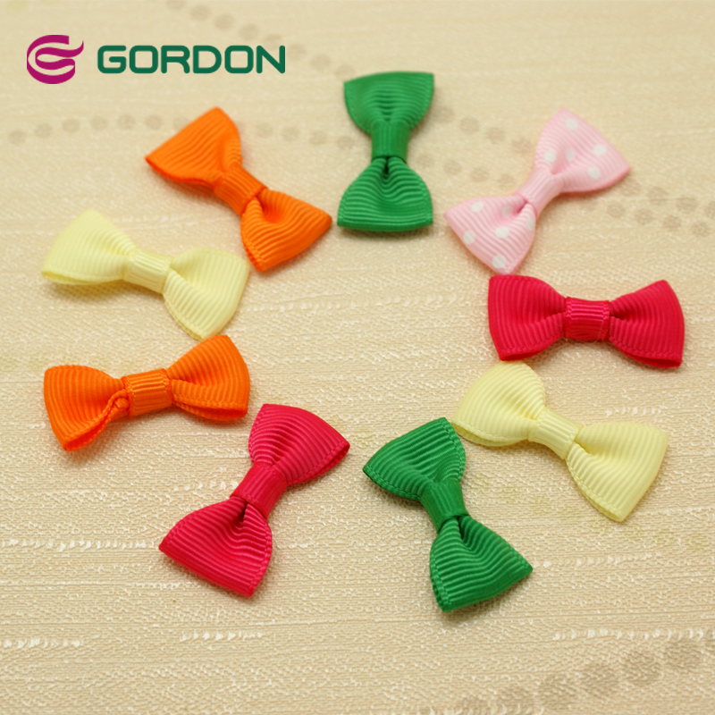 Gordon Small Ribbon BOW With White Dots For Garments And Decoration