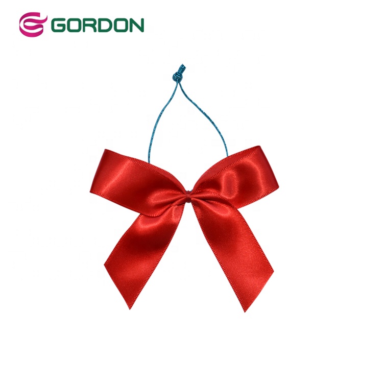 Gordon polyester satin & grosgrain ribbon pre-made craft bow