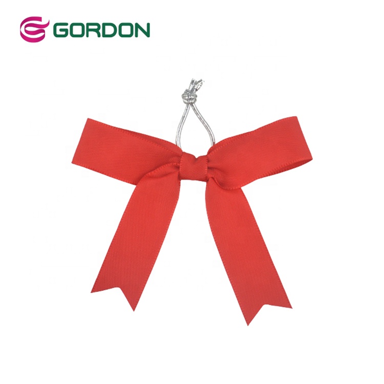 Gordon polyester satin & grosgrain ribbon pre-made craft bow