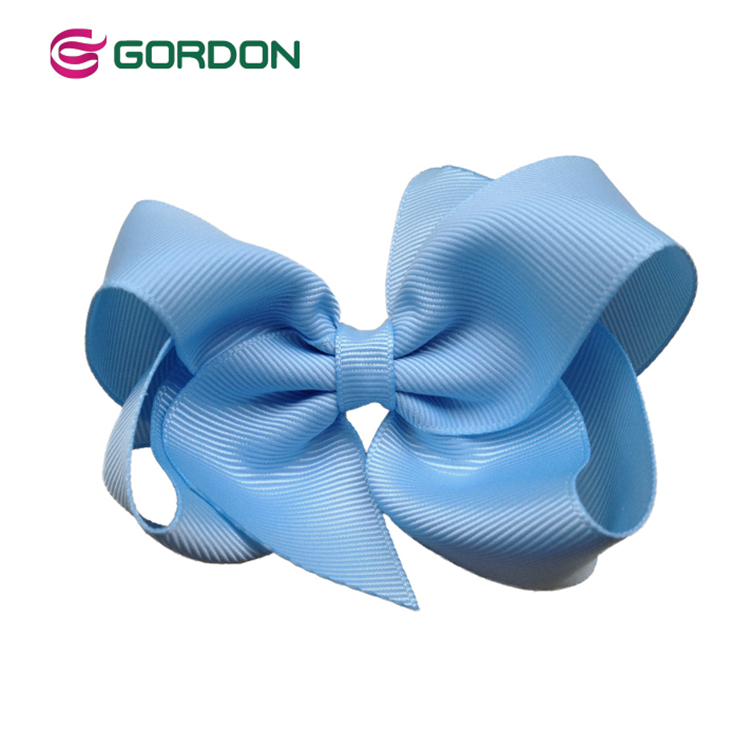 Grosgrain Ribbon Boutique Girls Baby Hair Bows Clips Grosgrain Hair Bows With Alligator Hair Clip Accessories