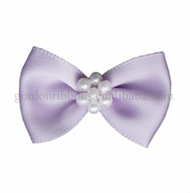 Grosgrain Ribbons Custom Lingerie Garment High Quality Mini Flower Ribbons Bow Shoes Ribbon Bow Fashion Underwear Garment