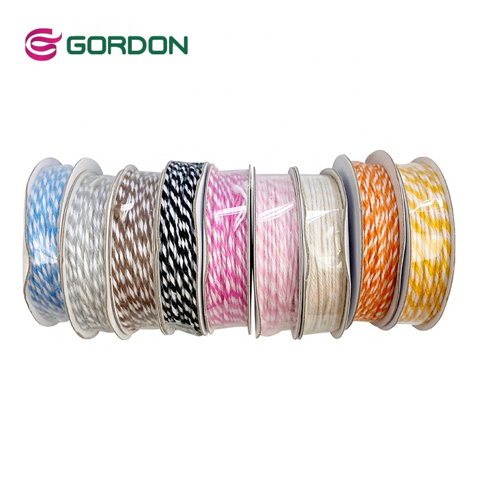 Hot-sales new 3 mm cotton rope twisted cotton rope cotton rope with core