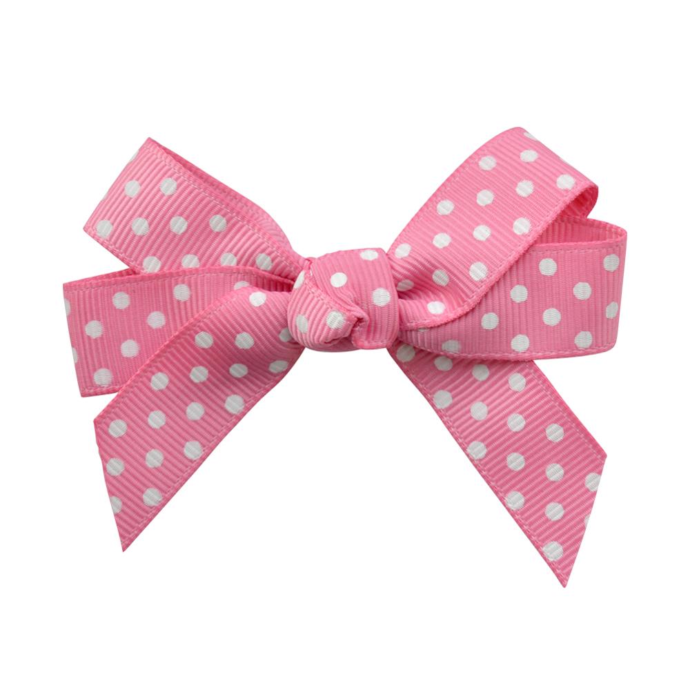 New Arrival Ribbon Colorful Hair Bows For Lovely Kid Girls Dance Party